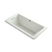 KOHLER K-1821-W1 Underscore 66" x 32" drop-in bath with Bask heated surface