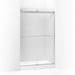 KOHLER K-706014-D3 Levity Sliding shower door, 74" H x 44-5/8 - 47-5/8" W, with 1/4" thick Frosted glass