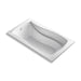 KOHLER K-1224-GHW Mariposa 66" x 36" drop-in Heated BubbleMassage air bath with Bask heated surface