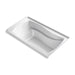 KOHLER K-1224-GHRW Mariposa 66" x 36" alcove Heated BubbleMassage air bath with Bask heated surface and right-hand drain