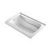 KOHLER K-1239-GHLW Mariposa 60" x 36" alcove Heated BubbleMassage air bath with Bask heated surface, left drain