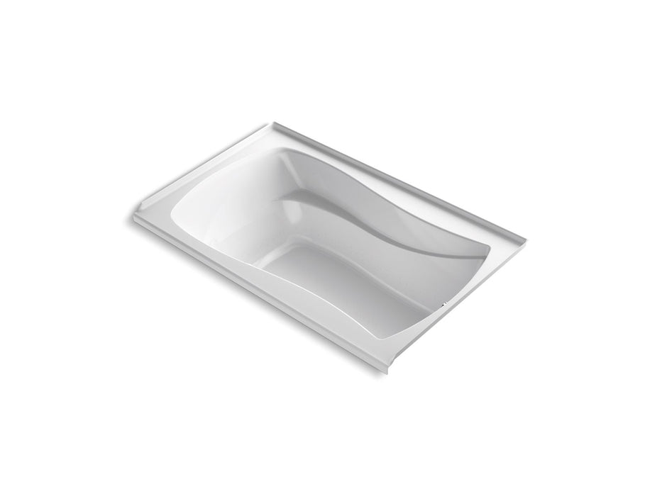 KOHLER K-1242-RW Mariposa 60" x 36" alcove bath with Bask heated surface, right drain