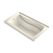 KOHLER K-1224-GHLW Mariposa 66" x 36" alcove Heated BubbleMassage air bath with Bask heated surface, left drain