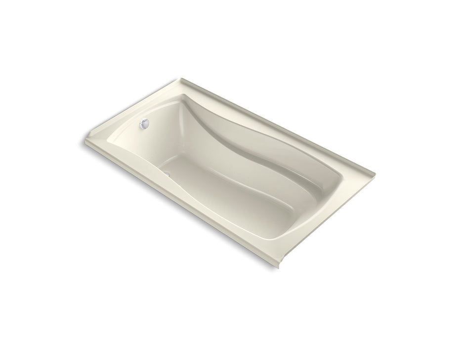 KOHLER K-1224-GHLW Mariposa 66" x 36" alcove Heated BubbleMassage air bath with Bask heated surface, left drain