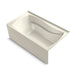 KOHLER K-1257-GHRAW Mariposa 72" x 36" alcove Heated BubbleMassage air bath with Bask heated surface, right drain