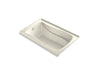 KOHLER K-1239-GHLW Mariposa 60" x 36" alcove Heated BubbleMassage air bath with Bask heated surface, left drain