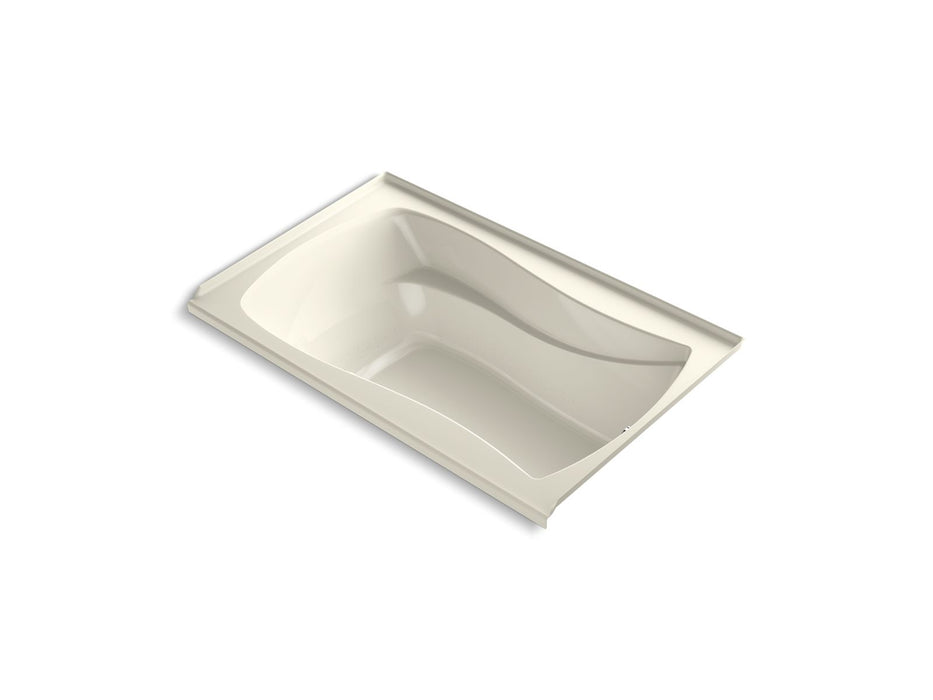 KOHLER K-1242-RW Mariposa 60" x 36" alcove bath with Bask heated surface, right drain