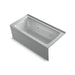KOHLER K-1947-HLA Archer 60" x 30" alcove heated whirlpool bath, left drain