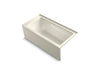 KOHLER K-1946-RAW Archer 60" x 30" alcove bath with Bask heated surface, right drain
