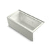 KOHLER K-1947-HRA Archer 60" x 30" alcove heated whirlpool bath, right drain