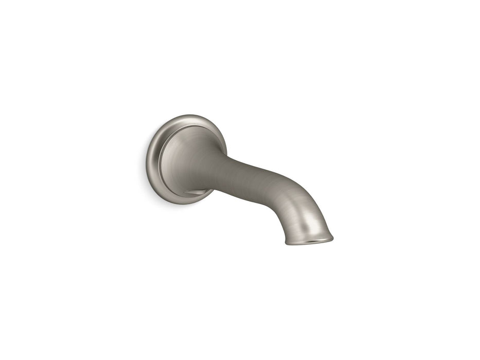 KOHLER K-72791 Artifacts Wall-mount bath spout with flare design