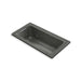 KOHLER K-1947-W1 Archer 60" x 30" drop-in whirlpool bath with Bask heated surface