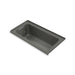 KOHLER K-1947-L Archer 60" x 30" alcove whirlpool bath, left drain