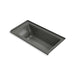 KOHLER K-1947-R Archer 60" x 30" alcove whirlpool bath, right drain