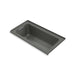 KOHLER K-1946-LW Archer 60" x 30" alcove bath with Bask heated surface, left drain