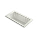 KOHLER K-1946-W1 Archer 60" x 30" drop-in bath with Bask heated surface
