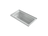KOHLER K-1946-RW Archer 60" x 30" alcove bath with Bask heated surface, right drain