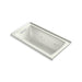 KOHLER K-1947-L Archer 60" x 30" alcove whirlpool bath, left drain