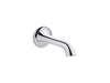 KOHLER K-72791 Artifacts Wall-mount bath spout with flare design