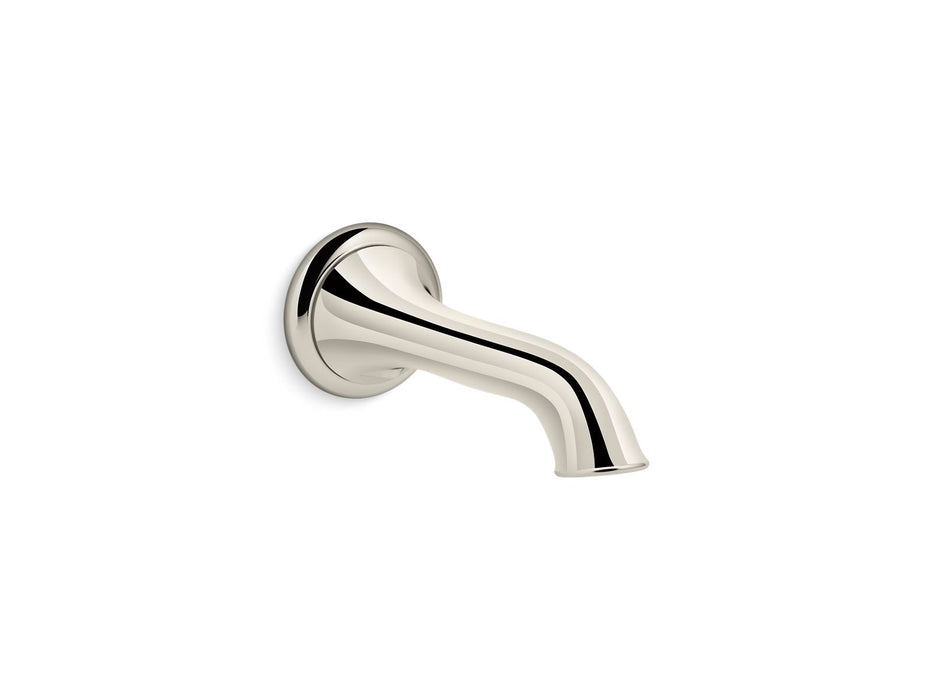 KOHLER K-72791 Artifacts Wall-mount bath spout with flare design