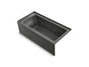 KOHLER K-1949-RA Archer 66" x 32" alcove whirlpool, right drain