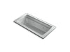 KOHLER K-1949-H Archer 66" x 32" drop-in heated whirlpool bath