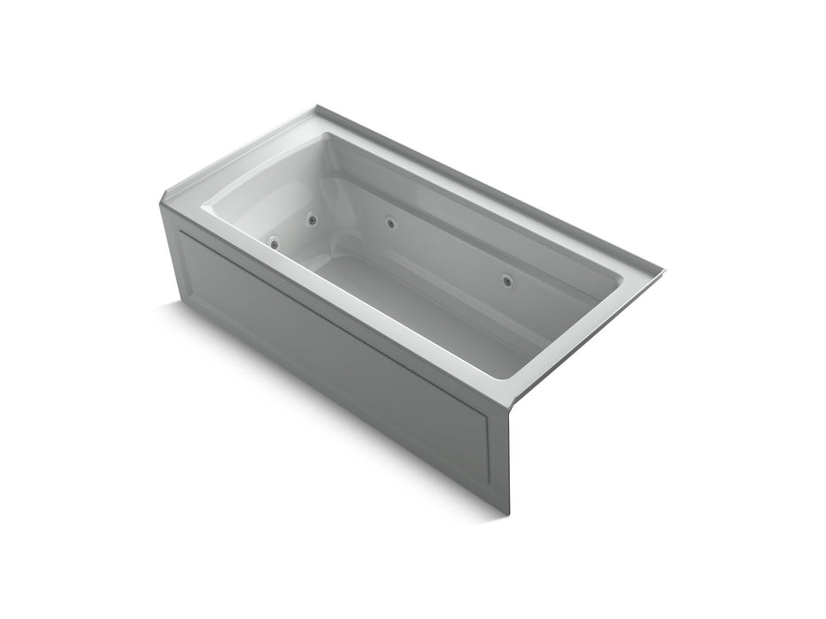 KOHLER K-1949-RA Archer 66" x 32" alcove whirlpool, right drain