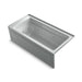 KOHLER K-1949-RAW Archer 66" x 32" alcove whirlpool bath with Bask heated surface, right drain