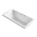 KOHLER K-1835-GHW Underscore 72" x 36" drop-in Heated BubbleMassage air bath with Bask heated surface