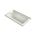 KOHLER K-1947-GHLF Archer 60" x 30" alcove Heated BubbleMassage air bath, left drain