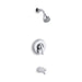 KOHLER K-TS15601-4SH Coralais Rite-Temp bath and shower trim kit, 1.5 gpm, slip-fit spout