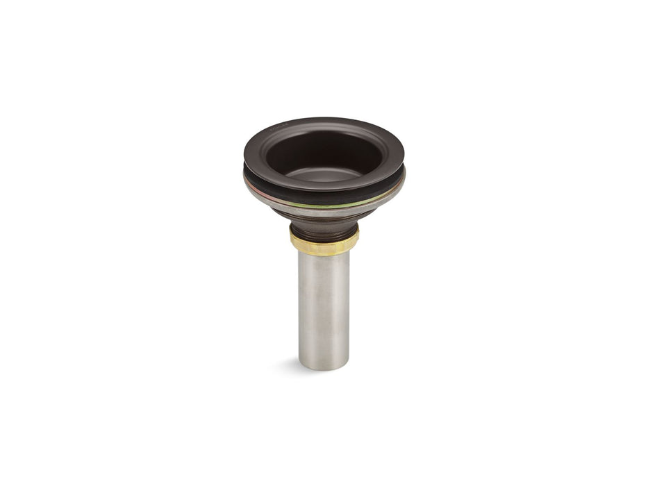 KOHLER K-8804 Duostrainer Sink drain body with tailpiece