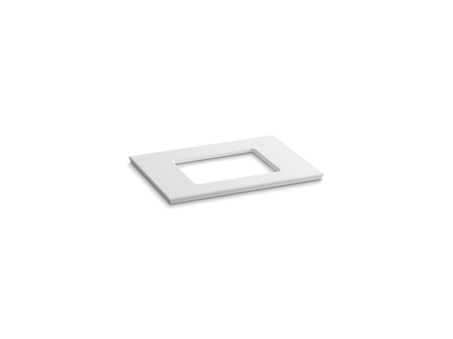 KOHLER K-5456 Solid/Expressions 31" vanity top with single Verticyl rectangular cutout