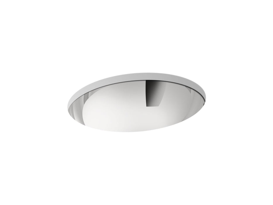 KOHLER K-2608-MU Bachata 20" oval drop-in/undermount bathroom sink, no overflow