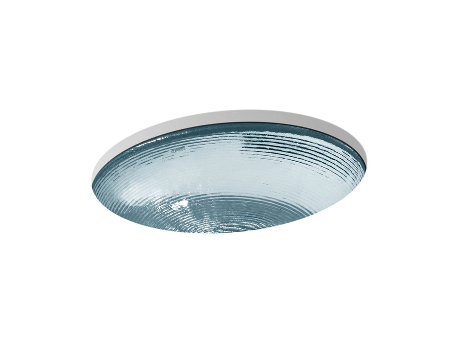 KOHLER K-2741 Whist 19" oval undermount bathroom sink, no overflow