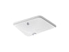 KOHLER K-5400 Iron Plains 18-1/2" rectangular drop-in/undermount bathroom sink
