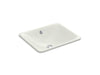 KOHLER K-5400 Iron Plains 18-1/2" rectangular drop-in/undermount bathroom sink