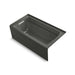 KOHLER K-1122-XGHRA Archer 60" x 32" alcove Heated BubbleMassage air bath and whirlpool, right drain