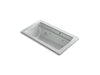 KOHLER K-1122-XHGH Archer 60" x 32" drop-in Heated BubbleMassage air bath and whirlpool
