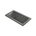 KOHLER K-1947-XHGH Archer 60" x 30" drop-in Heated BubbleMassage air bath with whirlpool