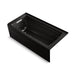 KOHLER K-1949-XGHLA Archer 66" x 32" alcove Heated BubbleMassage air bath and whirlpool, left drain