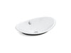 KOHLER K-5403-P5 Iron Plains 20-3/4" oval vessel bathroom sink