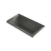 KOHLER K-1167-JLH Underscore 60" x 30" drop-in/alcove heated whirlpool bath, left drain