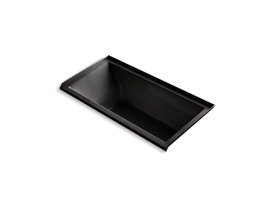 KOHLER K-1121-RW Underscore 60" x 30" alcove bath with Bask heated surface, right drain