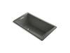 KOHLER K-1136-W1 Underscore 66" x 36" drop-in bath with Bask heated surface