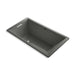 KOHLER K-1136-W1 Underscore 66" x 36" drop-in bath with Bask heated surface