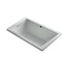 KOHLER K-1848-W1 Underscore 60" x 36" drop-in bath with Bask heated surface