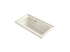 KOHLER K-1947-RW Archer 60" x 30" alcove whirlpool bath with Bask heated surface, right drain