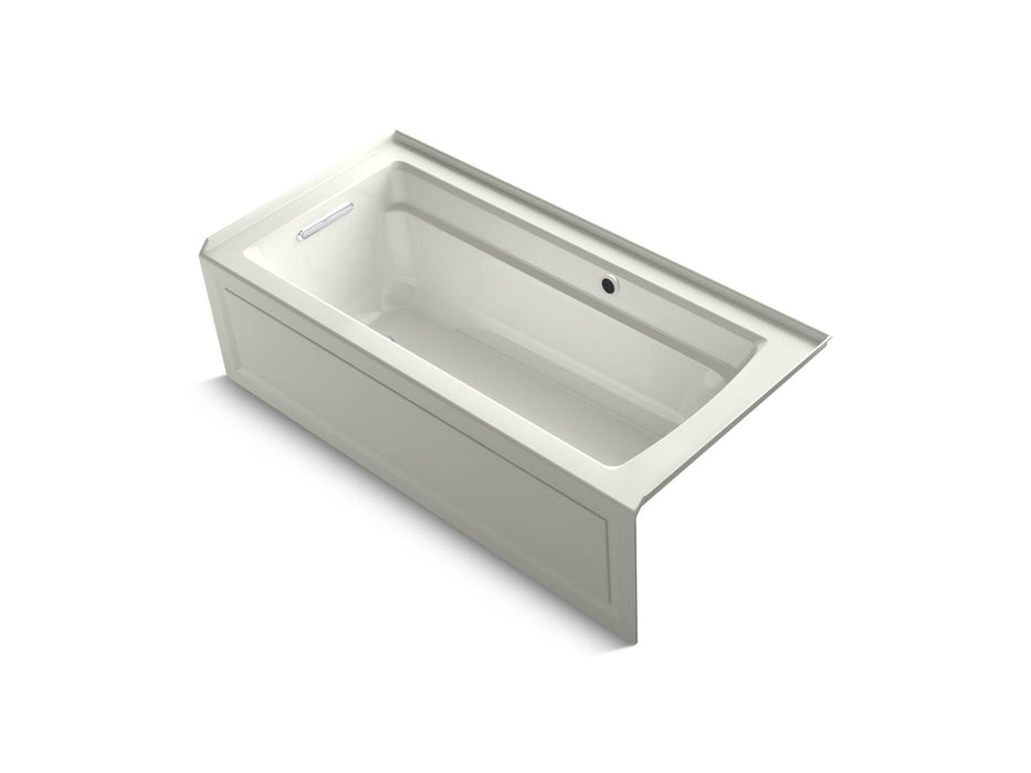 KOHLER K-1948-LAW Archer 66" x 32" alcove bath with Bask heated surface, left drain