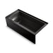 KOHLER K-1949-GHRAW Archer 66" x 32" alcove Heated BubbleMassage air bath with Bask heated surface, right drain